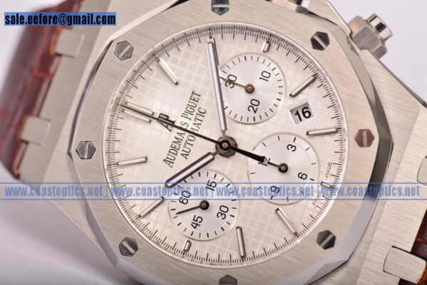 Audemars Piguet Perfect Replica Royal Oak Chronograph 41mm Watch Steel 26325PL_OO_D310CR_02 (EF)